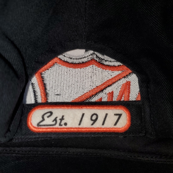 Vintage NHL Original Six Black Hat - Picture 6 of 10